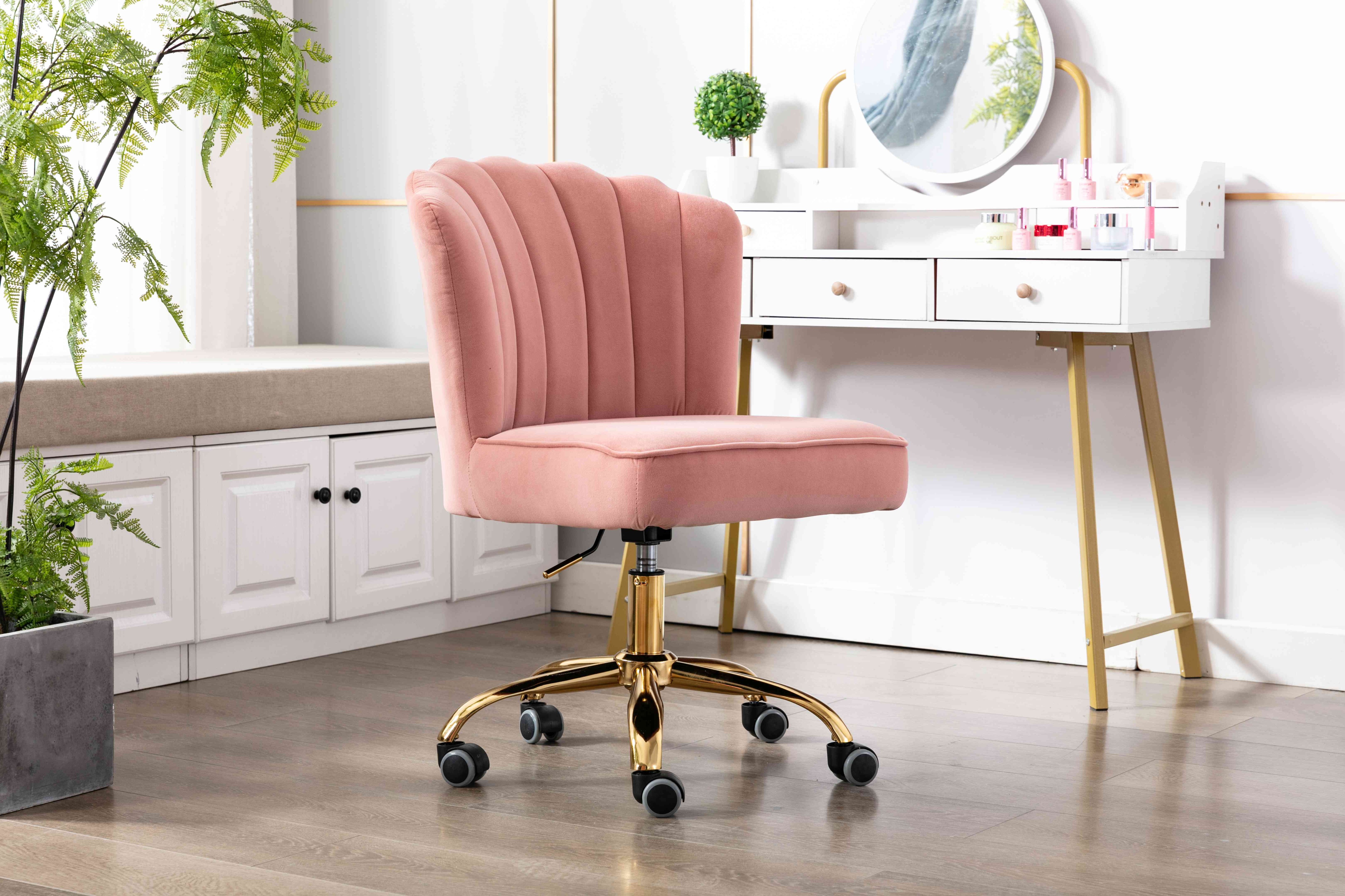 ZOBIDO M-6311 可愛い椅子オフィスチエアー背もたれ椅子デスクチェアー座椅子在宅ワークカウンターチェアー疲れない椅子キャスター付き椅子360度回転椅子勉強椅子仕事椅子