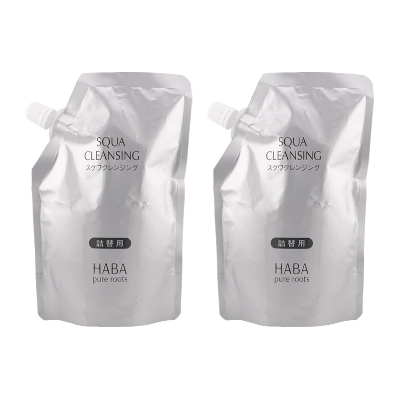 [2個セット]スクワクレンジング詰替用 240ｍL メイク落とし 洗顔不要 レフィル リフィル 角質 保湿 女性[ギフトラッピング対応]