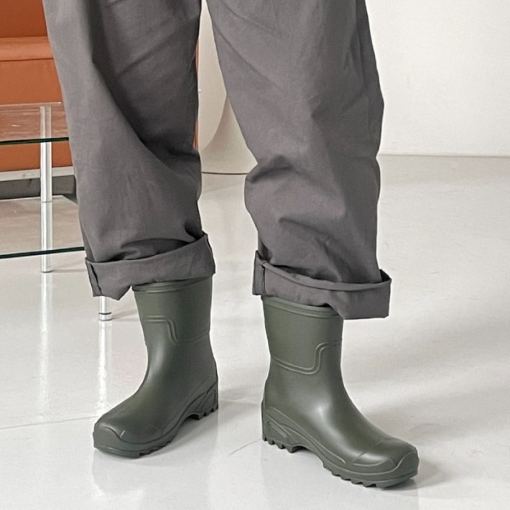 [ニーナのパリ] 21cmチュウチュウメンズミドルレインブーツ