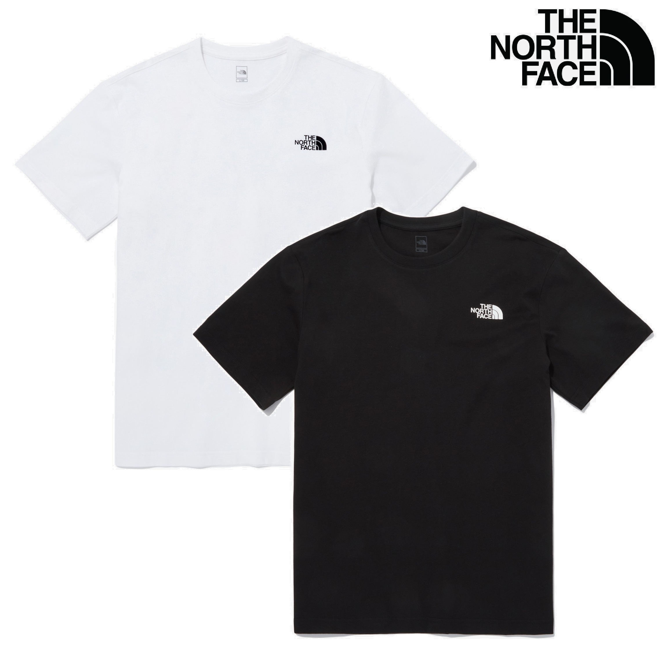 COTTON BASIC S/S R/TEE 2_2色 新商品 韓国人気 男女共用 韓国ファッション マンツーマン シャツ 女性服 韓国スタイル 学生ファッション 肝節期 夏