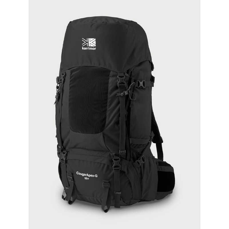 KARRIMOR　アウトドア リュックサック CougarApex-G 60＋ [60L＋/Black/大容量モデル(テント泊(2～3泊)・長期縦走向け]　5010929000