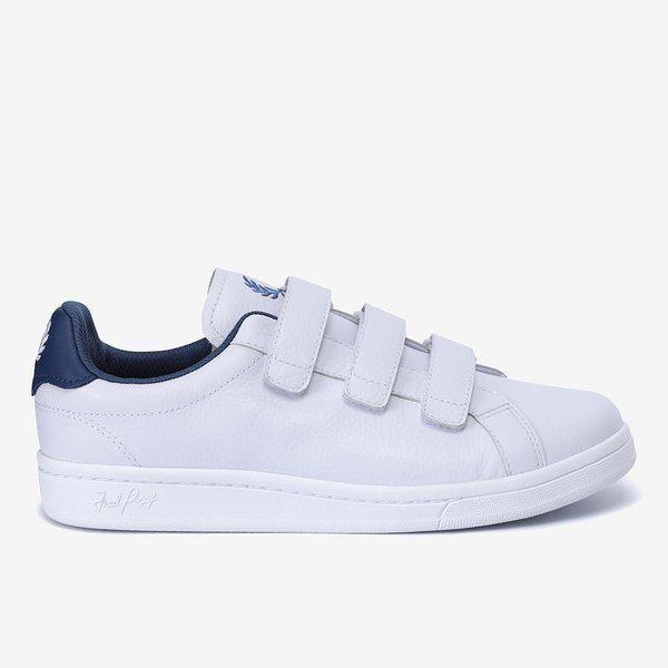 FRED PERRY 男性用ベルクロ スニーカー B721 フック アンド ループ SFPM2417326-U63