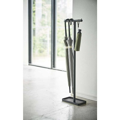 他サイト： 山崎実業　ハンギングかさたて スマート ブラック　4897の商品画像