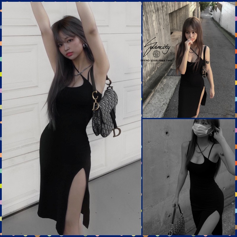 【 Swimcity 】Sohi s street ling slit dress