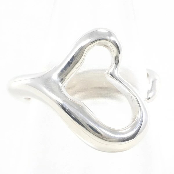 ティファニー オープンハート シルバー リング 指輪 9号 総重量約4.8g ジュエリー 中古