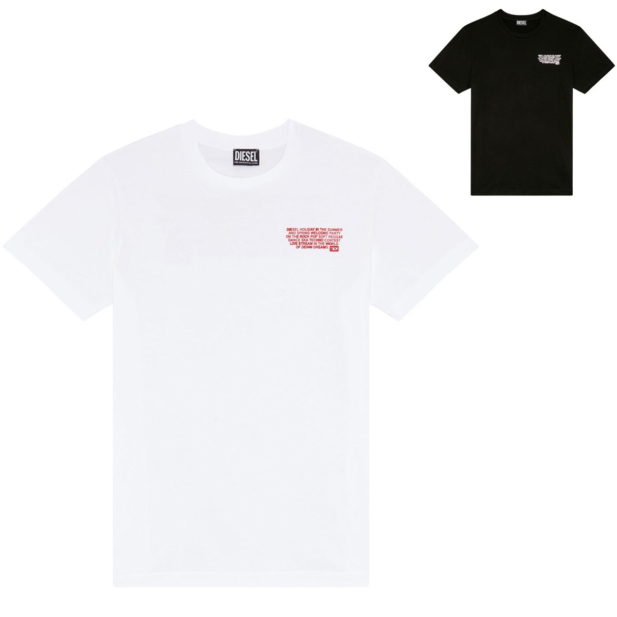 メンズ クルーネック Tシャツ ロゴプリント 各2色 T-DIEGOR-K57 A08696-0GRAI 5,292円