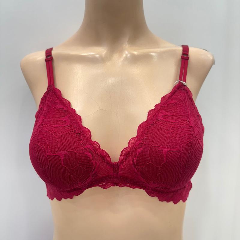 ジャカードレース三角ブラレットBR1991ARED