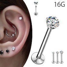 あるじゃん 祐天寺　ピアス ボディピアス 4mm Barn star 6g 楽天市場】【全品送料無料】 軟骨ピアス 16G ボディピアス