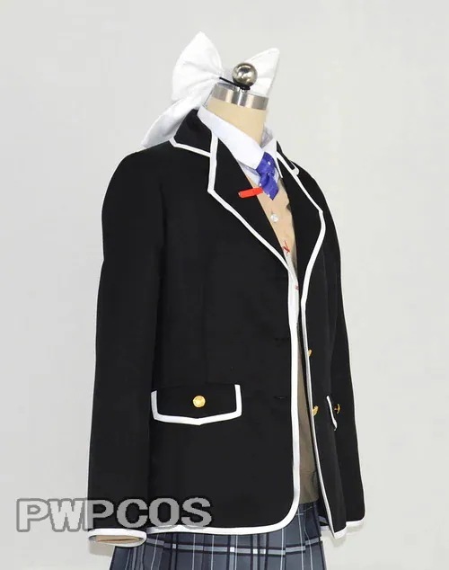 コスプレ衣装 樋口楓 バーチャルYouTuber 髪飾り付きコスプレ変装仮装セパレート