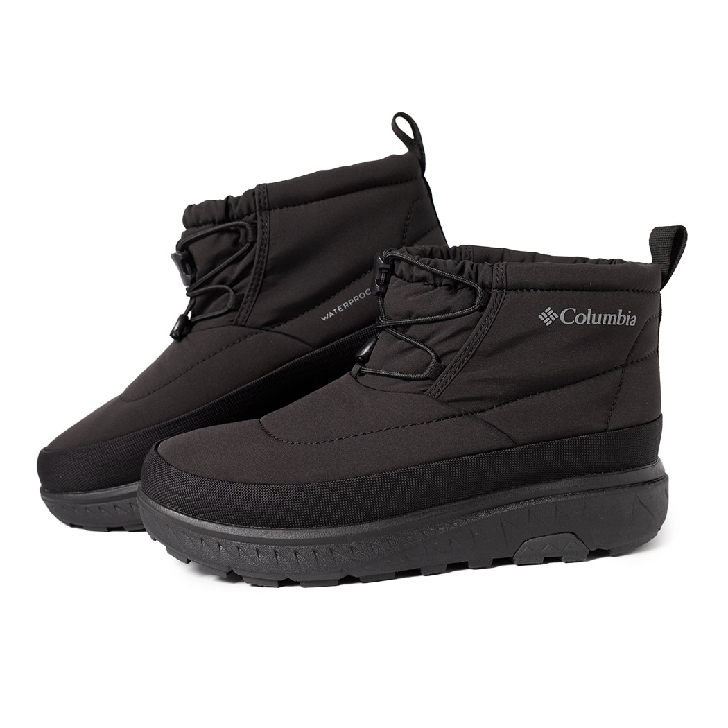 Columbia コロンビア イエローテイル ショート スノーブーツ シューズ YELLOWTAIL SHORTY WP OH BLACK ( 黒 ブラック メンズ レディースYU2743-010 )