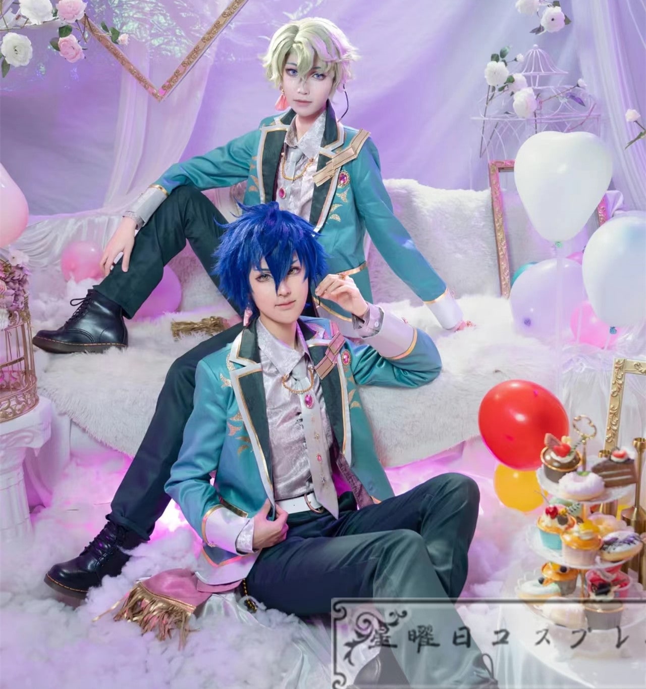 あんスタ ショコラ 格別な一粒Rouge&Ruby 伝え合う一粒 漣ジュン 愛を抱く一粒 巴日和 コスプレ衣装 コスチューム