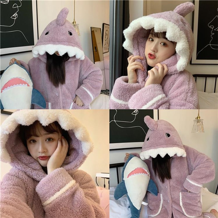 パジャマ 女性 可愛い 学生 ルームウェア セット カジュアル 女の子ファッション 小さい新鮮な フード付き