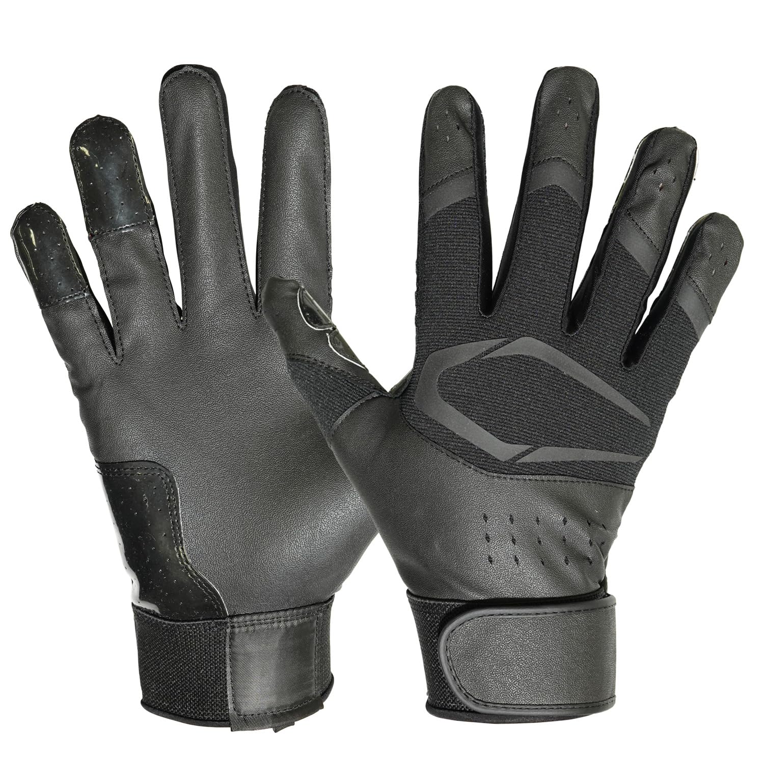 カッターズ (CUTTERS) バッティング グローブ 手袋 B353S プライムヒーロー3.0 ソリッド 両手用 野球 ソフトボール M ブラック 4,901円