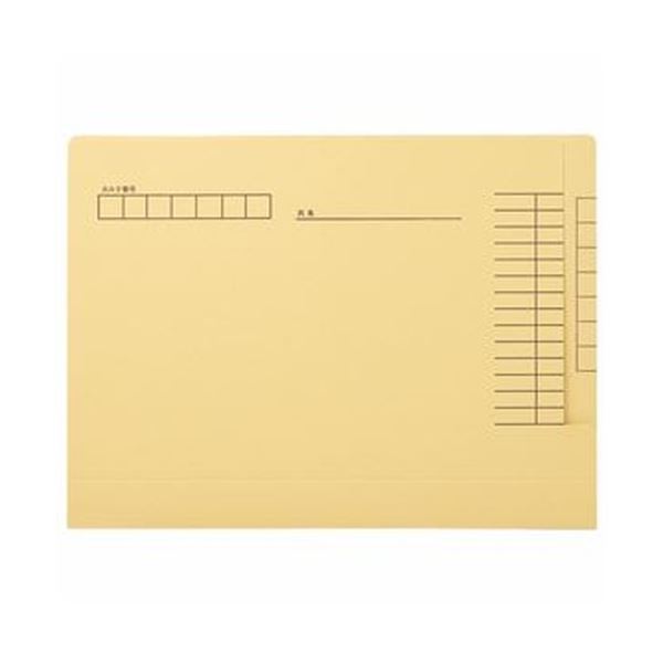 （まとめ）ライオン事務器 カルテフォルダーペーパータイプ A4 KF-1K-50P 1パック（50冊）(×3セット)