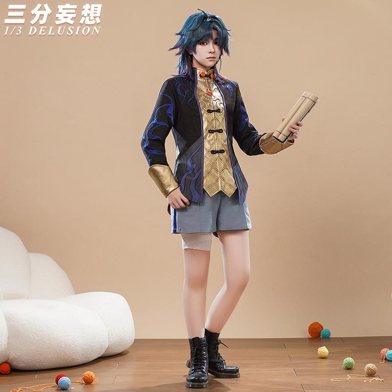 【三分妄想13Delusion】崩壊：スターレイル 刃-ジン おちびシリーズ コスプレ衣装ウィッグ靴 コスチューム78