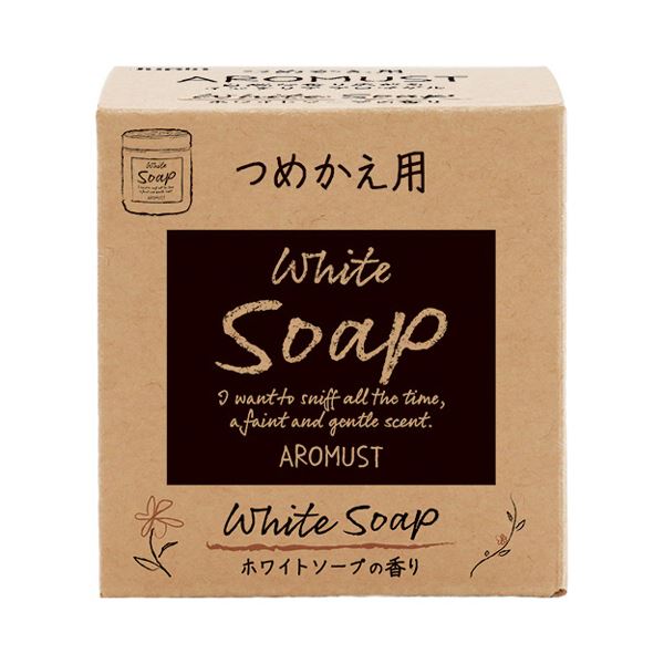 （まとめ） 晴香堂 アロマストホワイトソープ つめかえ用 160ml 1個 [x10セット]