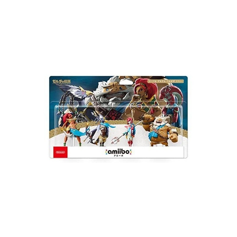 amiibo 四人の英傑 リーバル/ダルケル/ウルボザ/ミファーゼルダの伝説シリーズ