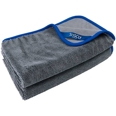 他サイト： SHSCLY マイクロファイバー洗車タオル 超吸水クリーニング拭き上げ専用ドライヤー クロス 2枚入の商品画像