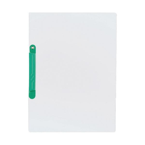 （まとめ）コクヨ イージークリップファイル再生PET A4タテ 20枚収容 緑 フ-TP790G 1セット（20冊：5冊×4パック）(×2セット)