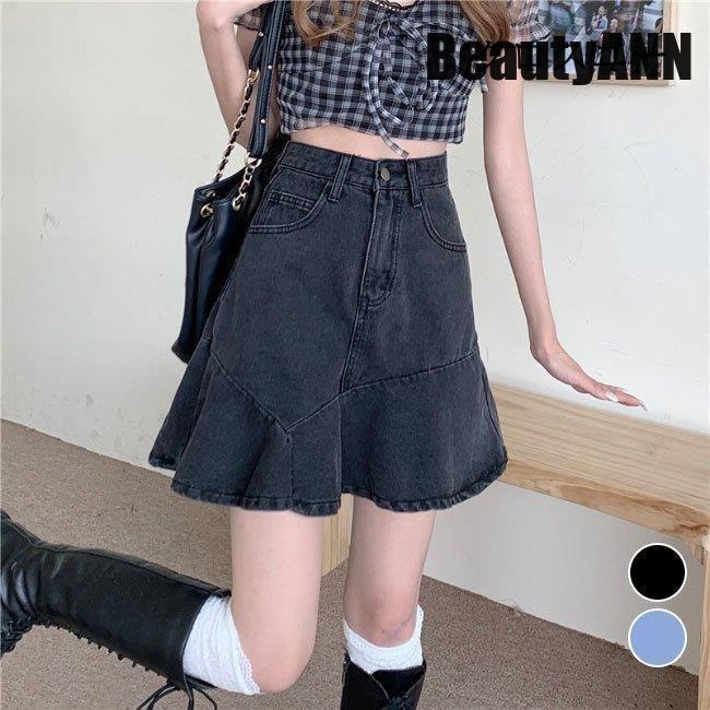 新生活 マーメイドスカート デニム レディース デニムスカート 秋 ミニスカート フレアスカート 春 ハイウエスト 脚長 スカート ショートスカート プレゼント ギフト