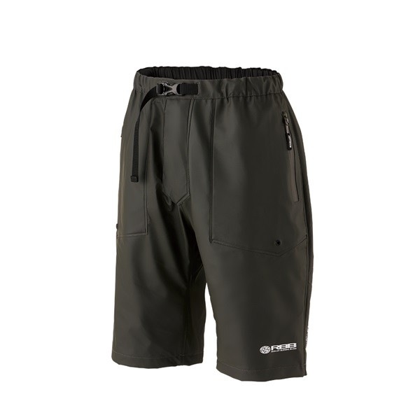 双進 レインウェア 7709 RBB オフショアハーフパンツ ブラック 3L