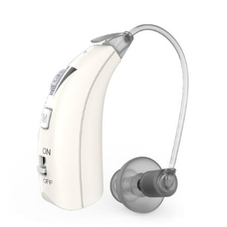 日健 耳かけ式集音器ＮＫ-０２白　集音器　充電式　医療機器