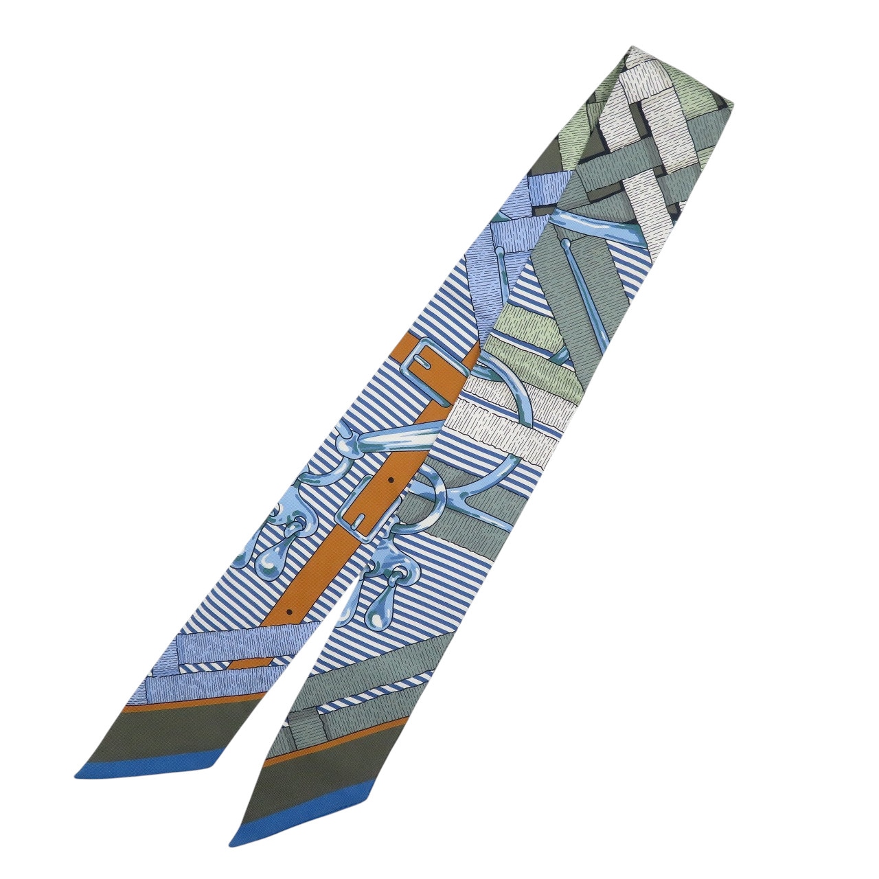 美品 ツイリー Morsa Jouets Chemise スカーフ シルク ヴェール・アマンド 1267【中古】 レディース