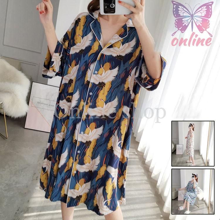 【急速出荷!】レディースパジャマ ワンピースパジャマ 春夏 パジャマ ウェア レディース 大きいサイズ ナイトウェア 部屋着 可愛い ランジェリー　冷房対応　快適ストアをフォローする