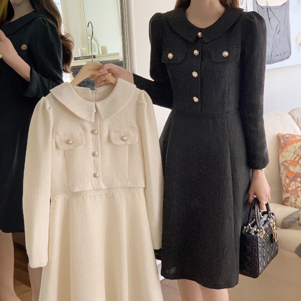 ジャケットドッキングワンピース op15543