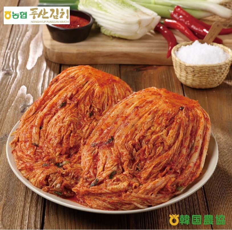 西安東農協　白菜キムチ5kgパッケージ+選べる各種加工食品