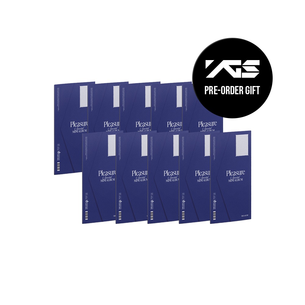 【YG/WEVERSE特典選択】TREASURE - PLEASURE / SPECIAL MINI ALBUM / BLUE VER / 10種セット
