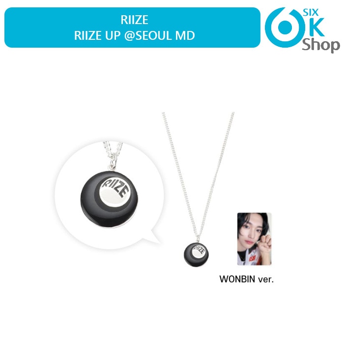 RIIZE- NECKLACE + PHOTO CARD SET [ RIIZE UP@ SEOUL MD ] 公式グッズ