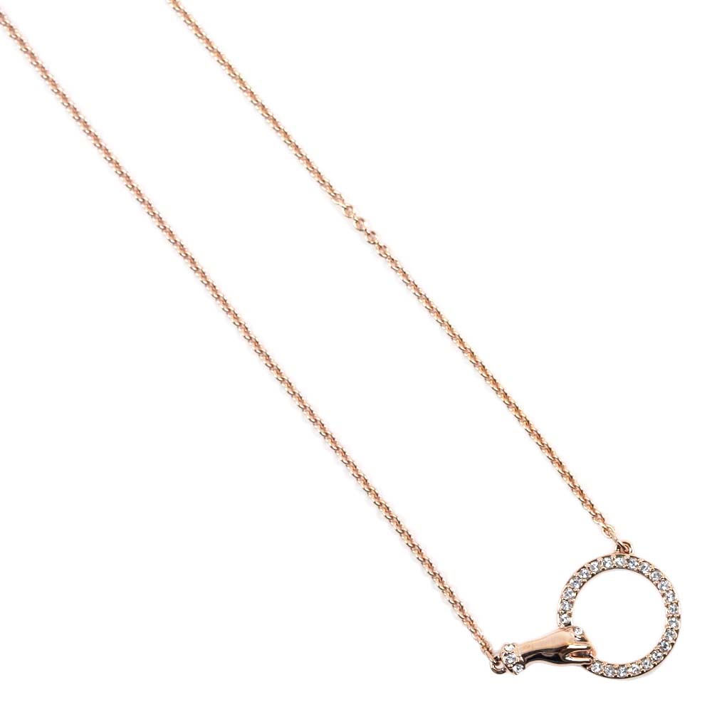 スワロフスキー ネックレス SWAROVSKI レディース シンボリック クリスタルパヴェ ペンダント ローズゴールド アクセサリー SYMBOLIC PENDANT 5489573