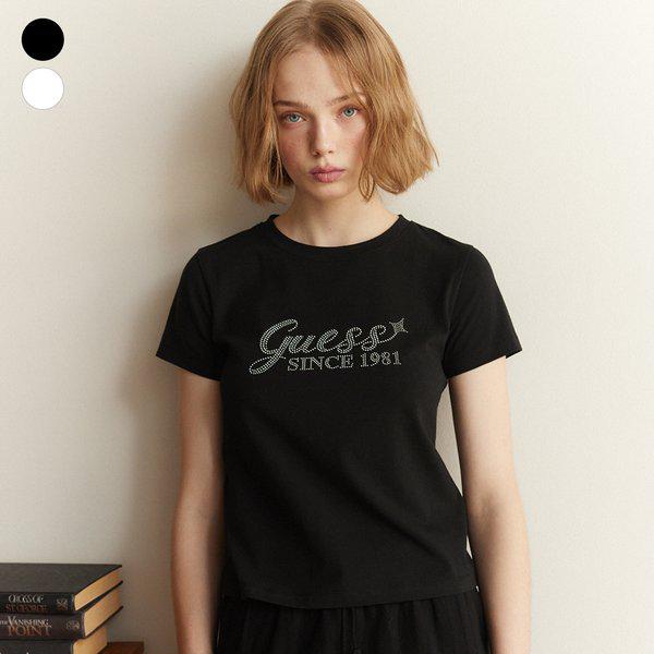 OP2K5403 [ONAIR] グリッターロゴ半袖Tシャツ