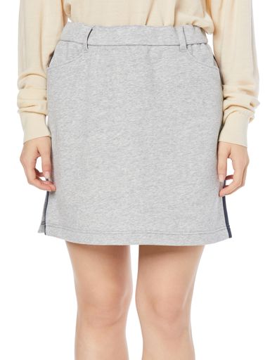 スカート 【流通限定別注】 カットソースカート ストレッチ 裏起毛 カジュアル ゴルフ MGWWJE01XG レディース GY00(グレー)