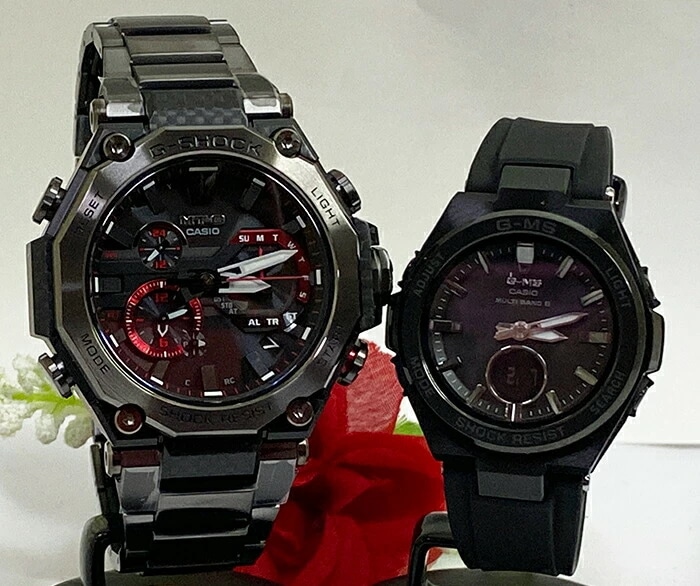 恋人たちのGショックG-SHOCK BABY-G ペアウォッチ gショック 人気 婚約　夫婦 高級　クリスマス プレゼント おすすめペア腕時計 カシオ 2本セット gショック 電波ソーラー MTG
