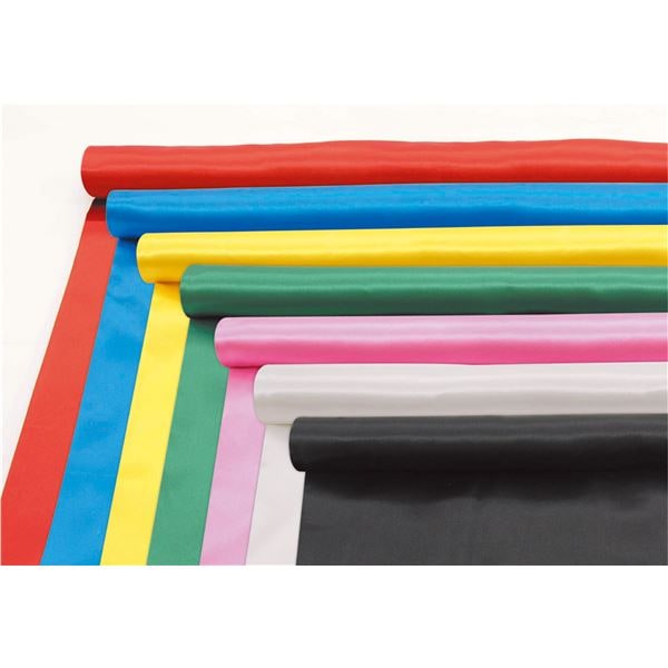 (まとめ)アーテック サテン布生地 (2m切売) レッド(赤) (×5セット)