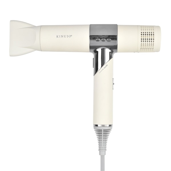 KINUJO Hair Dryer キヌージョ 絹女 ドライヤー ホワイト KH001 KH002 超大風量 遠赤外線 軽量 遠赤外線 マイナスイオン