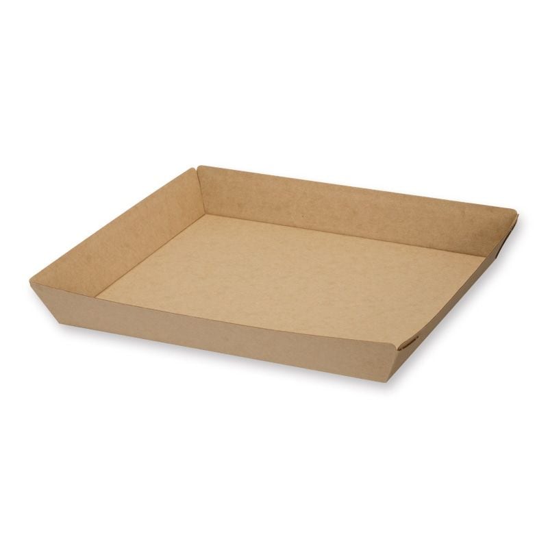 （まとめ買い）シモジマ HEIKO 食品容器 ネオクラフト トレー LL 50枚 天面210x185/底面190x165/高30mm 004248053 [x3セット] 7,832円