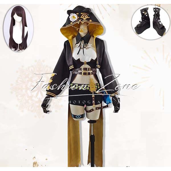 明日方舟 Arknights アークナイツ 風 佩佩 Pepe 夏活エジプト猫 コスプレ衣装 ウィッグ 靴 cosplay ハロウィン 演出服 変装