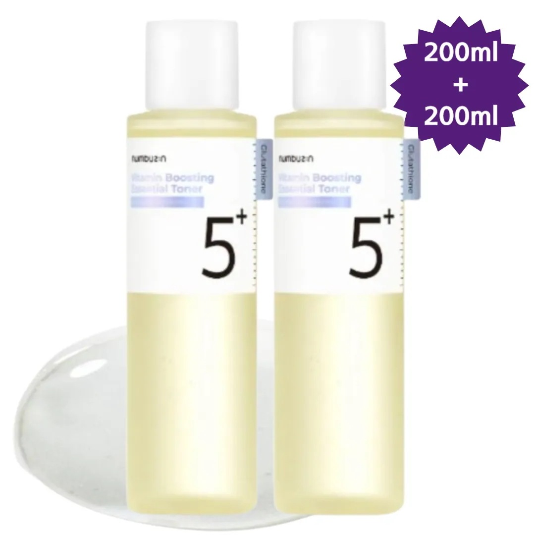 【1+1/正規品/5番】 白玉点滴グルタチオンCトナー 200ml+200ml/高濃縮ビタ水液/ 顔色ケア/ お肌の疲労回復/ 鎮静/ ブライトニング/ 韓国コスメ