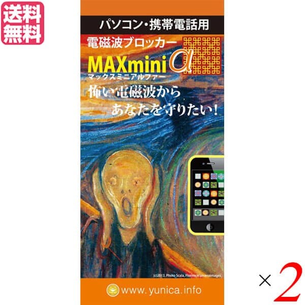 電磁波 スマホ 銅線 電磁波ブロッカー MAXmini V 2個セット