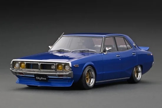 ignitionモデル 1/18 Nissan Skyline 2000 GT-X (GC110) Blue Metallic【IG3272】 ミニカー IG3272 ニッサン スカイライン2000G