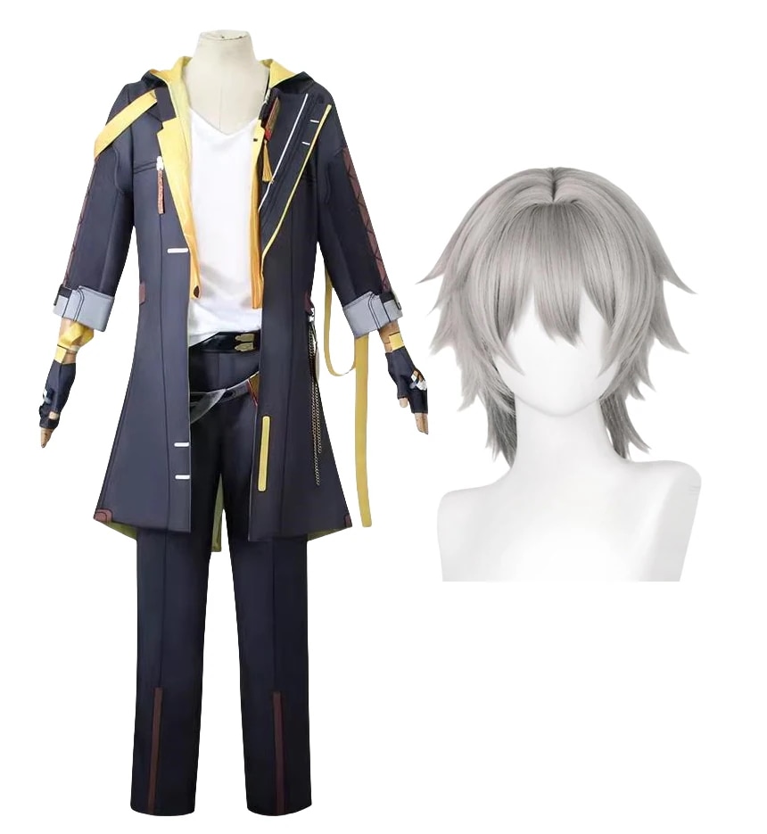 コスプレ衣装 主人公 炎 ウィッグ付き 崩壊：スターレイル イベント パーティー 変装 演出服 クリスマス パーティー