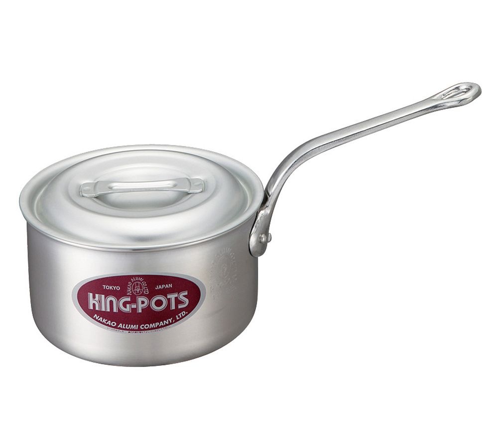 中尾アルミ製作所 キング 片手鍋 15cm（1.6L）