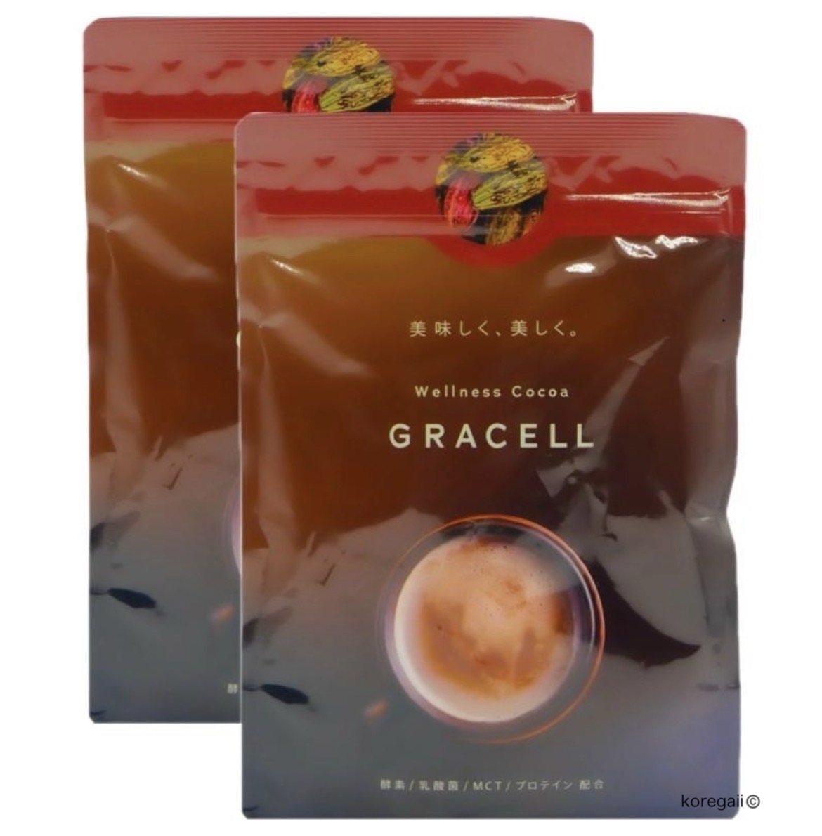 GRACELL ウェルネスココア 100g×3袋 GRACELL ウェルネスココア 100g 3