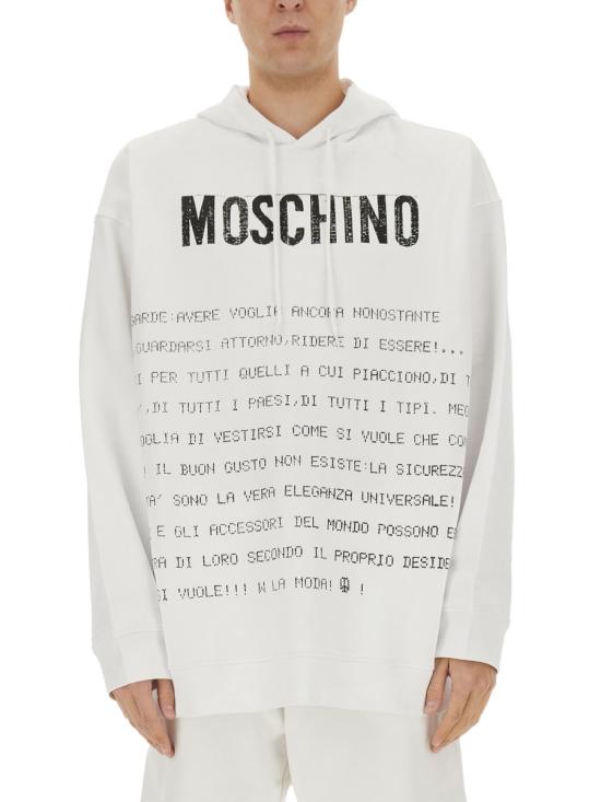 MOSCHINO Men Tunic Tops 17070228 1001 WHITE