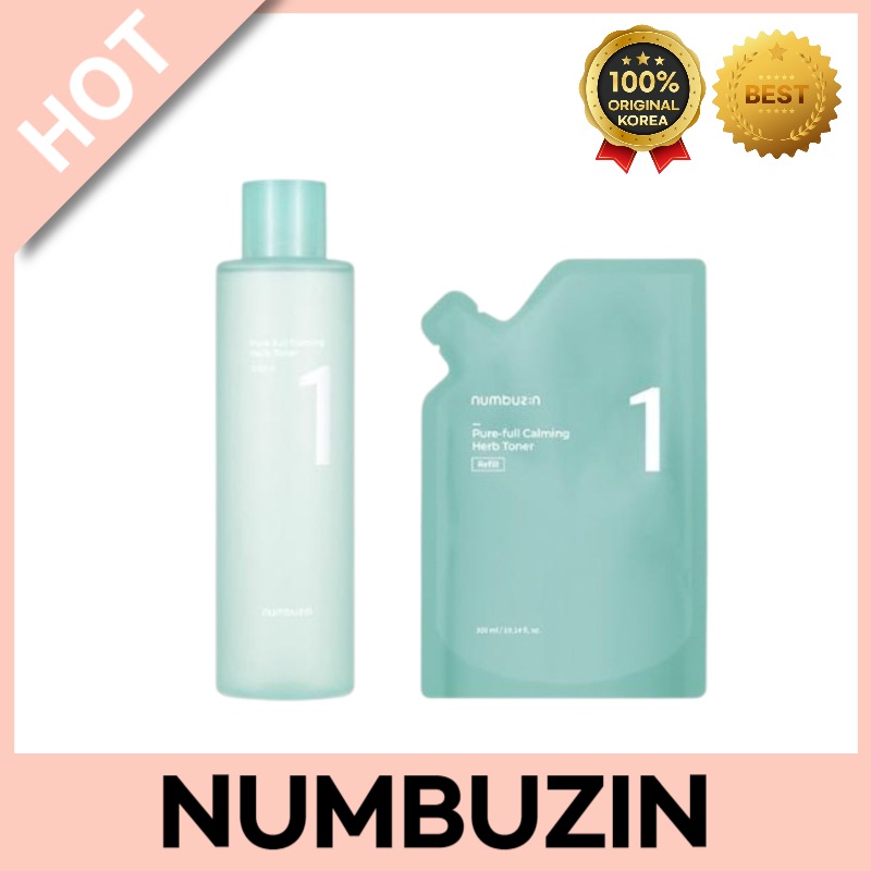 クーリング＆スージングケアにぴったりの透明感トナー300ml＋リフィル付き 肌をすっきり整える 韓国スキンケア