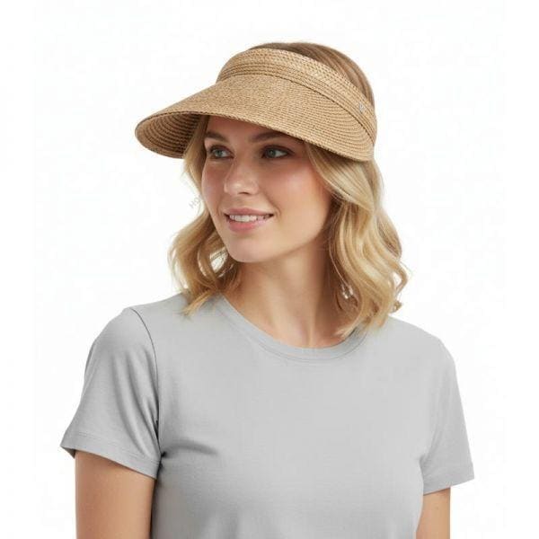 ヘレンカミンスキー26SS KIRSTEN - NOUGAT (HAT52474) (カースティンバイザー)