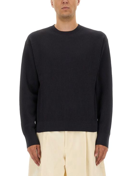 STUDIO NICHOLSON Men Sweater ARDASNM 1386 PEWTER BLUE